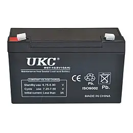 Акумулятор UKC Battery WST-10 6V 10Ah