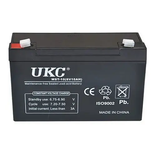 Акумулятор UKC Battery WST-10 6V 10Ah