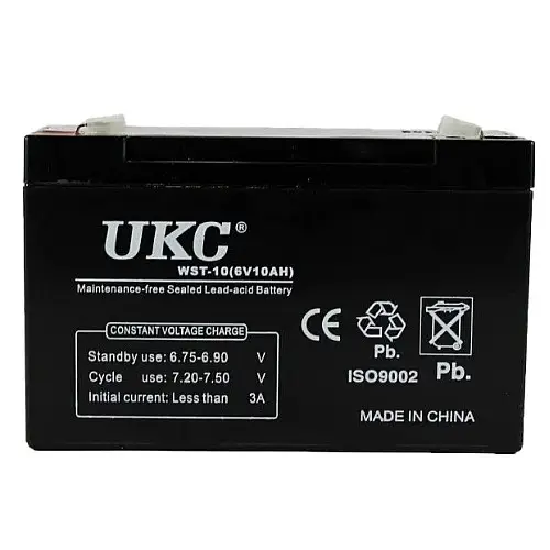 Акумулятор UKC Battery WST-10 6V 10Ah