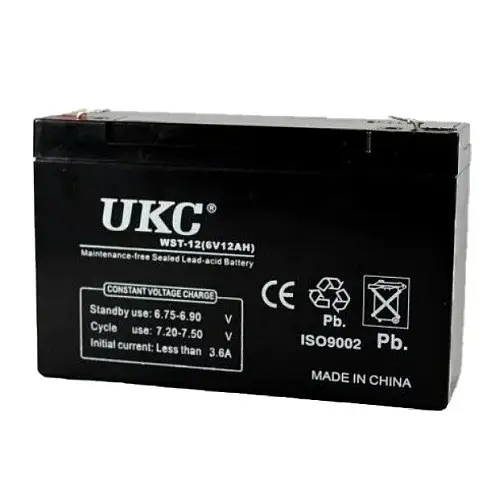 Акумулятор UKC Battery WST-12 6V 12Ah