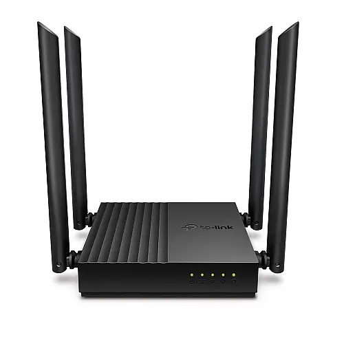 Бездротовий маршрутизатор TP-Link Archer A64 (AC1200, 1хGE Wan, 4хGE LAN, MU-MIMO, Smart Connect, 4 зовнішні антени)