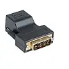 Подовжувач моніторний SCT DVI M/F 70.0m (over 1xRJ45) Effective Pas чорний (78.01.6048)
