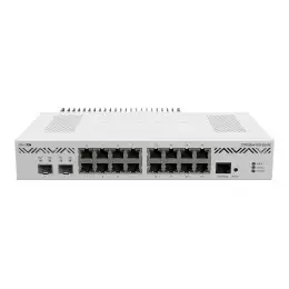 Маршрутизатор MikroTik CCR2004-16G-2S+PC (16хGE, 2xSFP+, пасивне охолодження, L6)