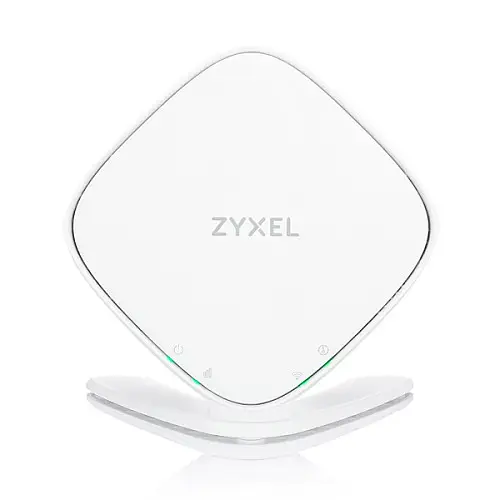 Точка доступу ZYXEL WX3100-T0 (WX3100-T0-EU01V2F) (міст/повторювач, AX1800, EasyMesh, TR-069, 2xGE LAN)