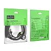 Кабель RJ45 HOCO LAN Level pure copper gigabit ethernet cable US02 5 м чорний