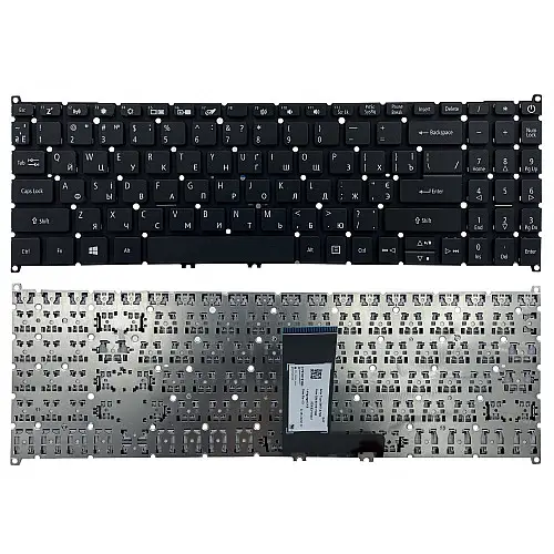 Клавиатура для ноутбука ACER Aspire A515-43 / A515-53 / SF315-51 / SF315-51G / A315-34 / A315-55G / A315-22 / A315-55 / A515-52 / Black / RU
