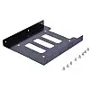 Монтажна рама для кріплення Lucom HDD 2.5" в слот 3.5" Чорний (62.09.8378)