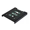 Монтажна рама для кріплення Lucom HDD 2.5" в слот 3.5" Чорний (62.09.8378)