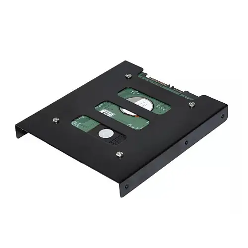 Монтажна рама для кріплення Lucom HDD 2.5" в слот 3.5" Чорний (62.09.8378)