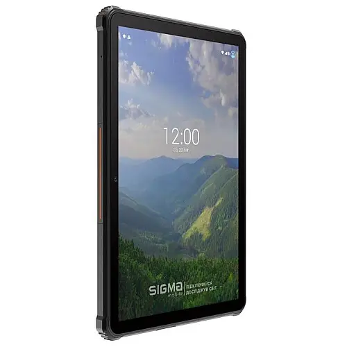 Планшетний ПК Sigma mobile Tab A1025 4G Dual Sim Чорний-Помаранчевий