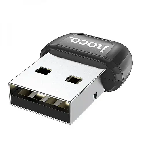 Адаптер USB для комп'ютера і ноутбука Hoco UA18 адаптер Bluetooth 5.0 10 м Чорний