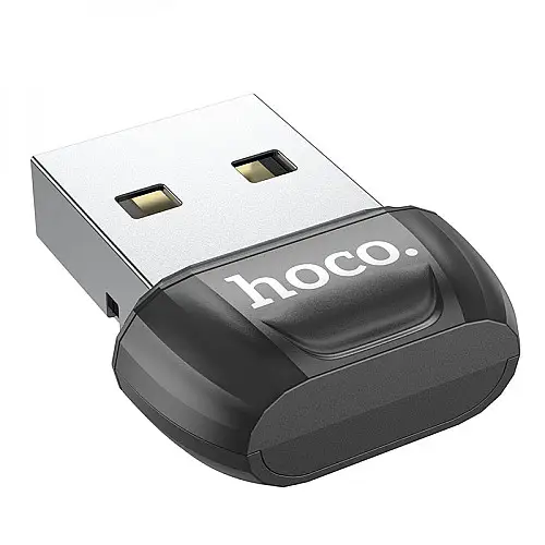 Адаптер USB для комп'ютера і ноутбука Hoco UA18 адаптер Bluetooth 5.0 10 м Чорний