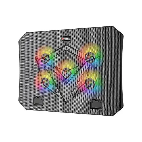 Підставка кулер для ноутбука MeeTion CoolingPad CP3030 з RGB підсвіткою Black