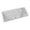 Комплект бездротова клавіатура з мишею UKC 5263 White (3_03693)