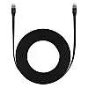 Кабель сетевой RJ45 Baseus CAT6 LAN Ethernet RJ45 плоский 12 м Black N