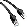 Кабель сетевой RJ45 Baseus CAT6 LAN Ethernet RJ45 плоский 30 м Black N