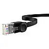 Кабель сетевой RJ45 Baseus CAT6 LAN Ethernet RJ45 плоский 12 м Black