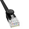 Кабель сетевой RJ45 Baseus CAT6 LAN Ethernet RJ45 плоский 12 м Black