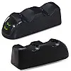 Подвійна зарядна станція Dobe для геймпадів PlayStation (PS4 / PS4 Slim / PS4 Pro) Dualshock 4 з LED індикатором Чорна