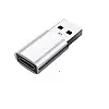 Адаптер Перехідник Type-C-мама на USB GT Gray (45830595)