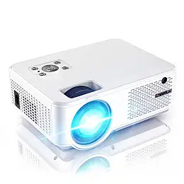 Портативный WIFI Мини LED Проектор 2800 Lumen Full HD 1920*1280 P с Динамиком Cheerlux С9 Белый