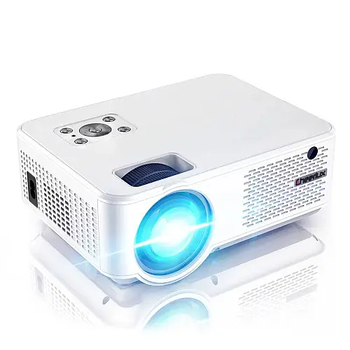 Портативний WIFI Міні LED Проектор 2800 Lumen Full HD 1920*1280 P з Динаміком Cheerlux С9 Білий