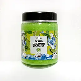 Скраб для тіла Top Beauty банку 250 мл Lime-Mint-Coconut
