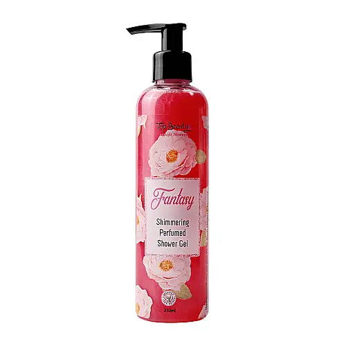 Гель для душа Top Beauty с шиммером 250мл Розовый