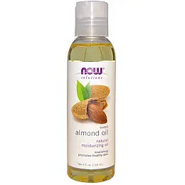 Масло сладкого миндаля Sweet Almond Oil Now Foods Solutions 118 мл
