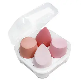 Набор спонжей для макияжа ANbeauty (4шт.) Розовый (AN0103067)