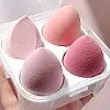 Набор спонжей для макияжа ANbeauty (4шт.) Розовый (AN0103067)