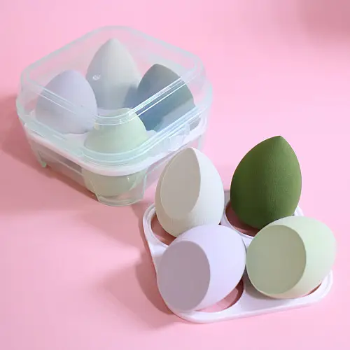 Набор спонжей для макияжа ANbeauty 4 шт Разноцветный (AN0103069)