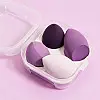 Набор спонжей для макияжа ANbeauty (4шт.) Фиолетовый (AN0103068)