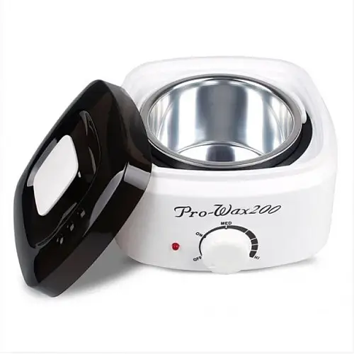 Воскоплав для воска в банке Pro-Wax 200 100W White