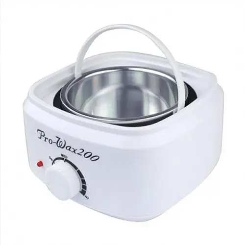 Воскоплав для воска в банке Pro-Wax 200 100W White