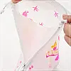 Дитячі гумові бахилі Lesko 2XL 25,5 см Рожевий Дві принцеси (15359-hbr)