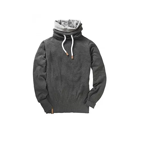 Пуловер Eddie Bauer Womens Pullover mit doppellagigem Rollkragen ANTHRAZIT 40 Сірий (GR4832ANT)
