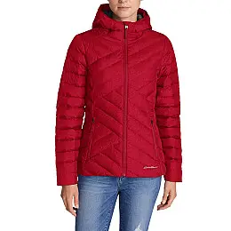 Куртка Eddie Bauer Womens Slate Mountain Down Jacket XS Червоний (4177CHR)