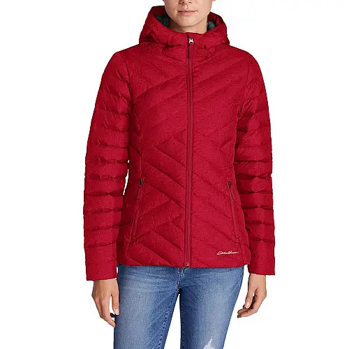 Куртка Eddie Bauer Womens Slate Mountain Down Jacket XS Червоний (4177CHR)