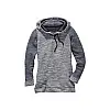Пуловер Eddie Bauer Womens Kapuzenpullover NAVY MELIERT L Сірий (GR4132NVM)
