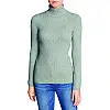 Пуловер Eddie Bauer Womens Rollkragenpullover L Сірий (EB2448TGH)