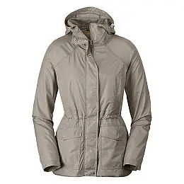 Плащ Eddie Bauer Womens Somerland Convertible Trench Coat XS Сірий (5048LTAU-XS)
