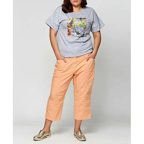 Женские капри Gerry Weber 36R Оранжевый (2900055828018)