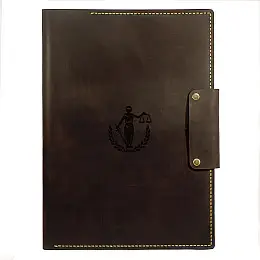 Шкіряна папка для документів Anchor Stuff Феміда А4 Коричнева (as150101-5)