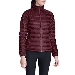Куртка Eddie Bauer Women Downlight StormDown Jacket DK BERRY XS Бордовий (0963DBR-XS)