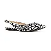 Босоніжки JustFab Womens Rosalie Black Multi 36.5 Чорний (FT1510068BKMI-36.5)