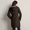 Пальто Eddie Bauer Womens Girl On The Go Insulated Trench Coat COCOA S Коричневий (7347CC-S)