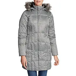 Парку Eddie Bauer Women Lodge Down Parka SILVER S Сірий (7494SL-S)