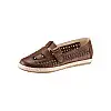 Сліпери Eddie Bauer Womens Braided Leather Slippers Brown 41 Коричневий (7729329BR-41)