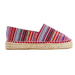 Эспадрильи JustFab Womens Trianne Pink Multi 36.5 Розовый (FT1510305PNMI-36.5)